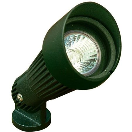 DABMAR LIGHTING Dabmar Lighting LV203-G Cast Aluminum Directional Spot Light with Hood; Green LV203-G